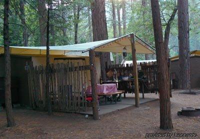 Housekeeping Camp Hotel Curry Village Exterior foto